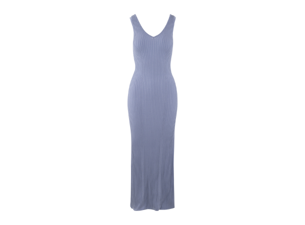 Stine midi dress Faded Denim L Viscose knit midi dress 