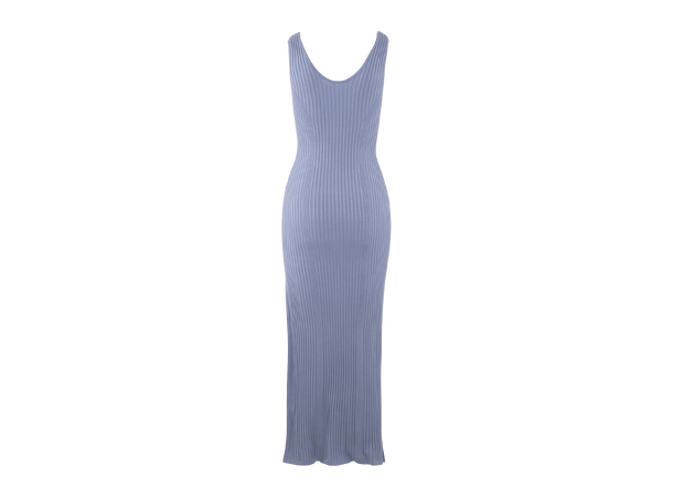 Stine midi dress Faded Denim L Viscose knit midi dress 