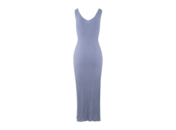 Stine midi dress Faded Denim L Viscose knit midi dress 