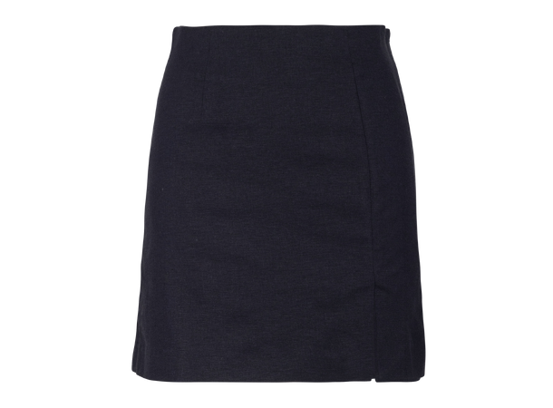 Zaliki Skirt Navy M Linen mini skirt 