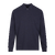 Denis LS Pique Navy M Interlock LS polo pique 