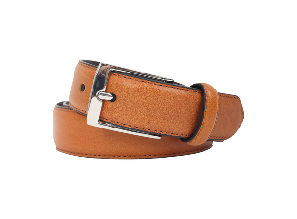 Aalborg Belt Cognac XL 3cm leather belt 