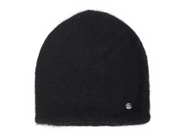 Aba Beanie Black One Size Fury fluffy alpaca beanie 
