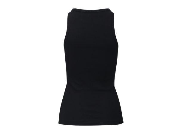 Aili Top Black M Rib tank top 