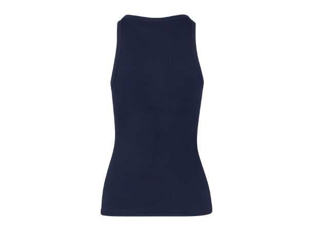 Aili Top Navy M Rib tank top 