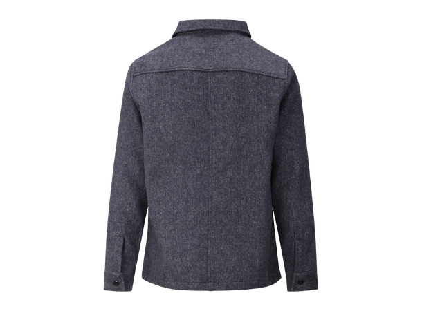 Aligo Overshirt Navy M Wool twill overshirt 