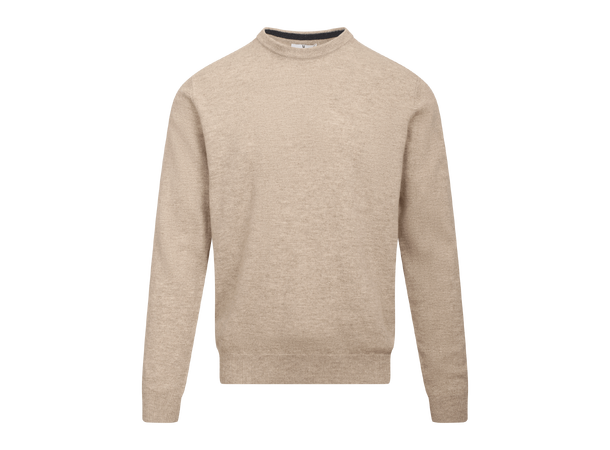 Arthur Sweater Light Sand L Merino crewneck 