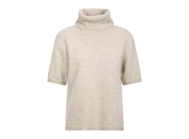 Arwyn SS Turtleneck Sand S Chunky ss merino turtleneck 