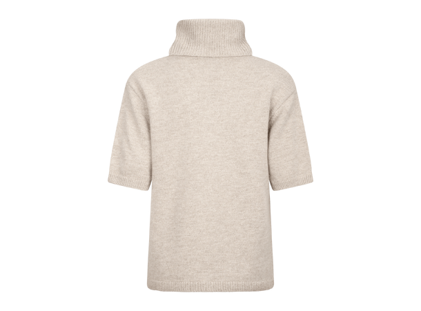 Arwyn SS Turtleneck Sand S Chunky ss merino turtleneck 