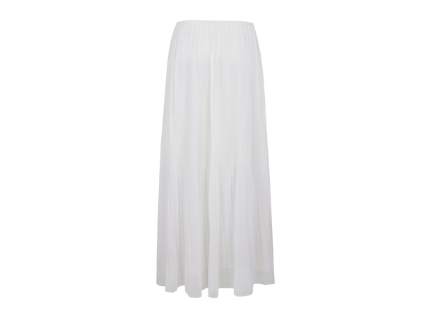 Belinda Skirt Cream XL Plissé maxi skirt 