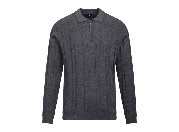 Denby Half-zip Charcoal L Structure half-zip 