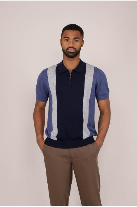 Doffa Half-zip Pique Half-zip wool SS pique