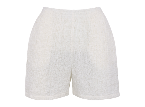 Dora Shorts White M Crinkle cotton shorts 