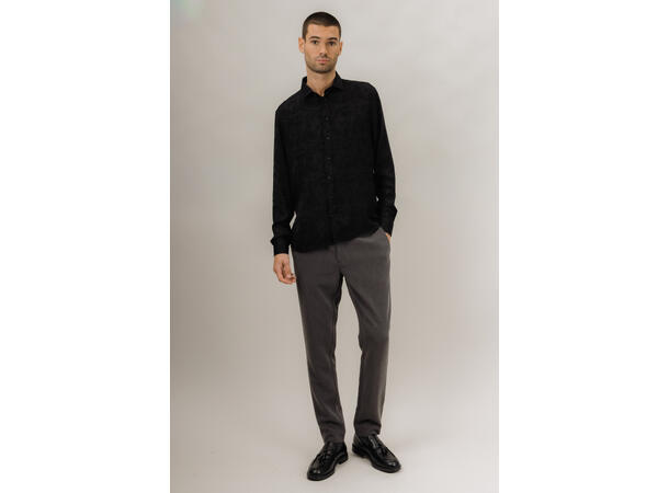 Elian Pants Charcoal M Basic stretch pants 