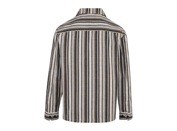 Gedda Overhirt Sand L Velvet striped overshirt 