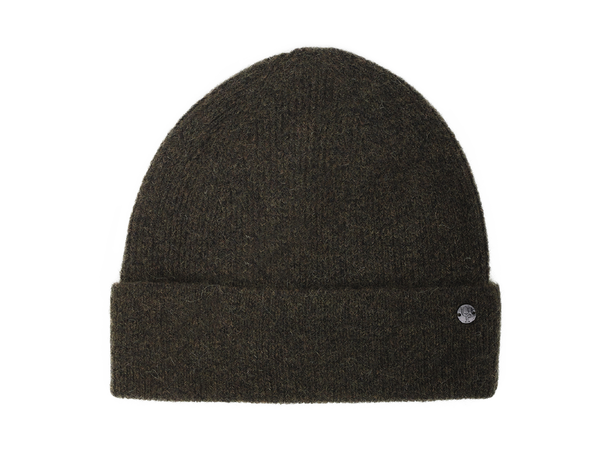 Glory Beanie Olive One Size Basic mohair beanie 
