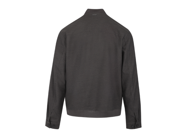 Hegon Jacket Brown L Flannell stretch bomber 
