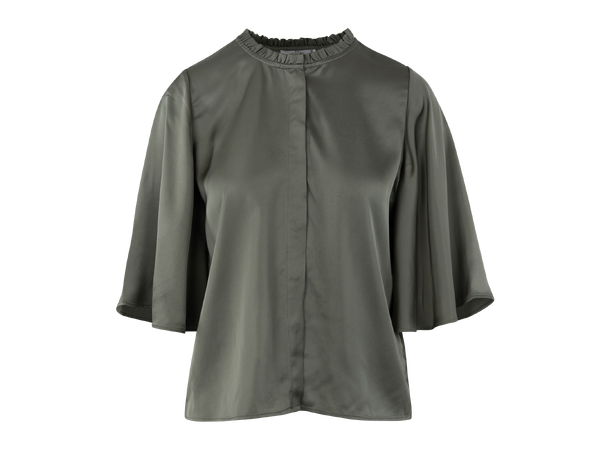 Ifeoma Top Lilypad XL SS viscose blouse 