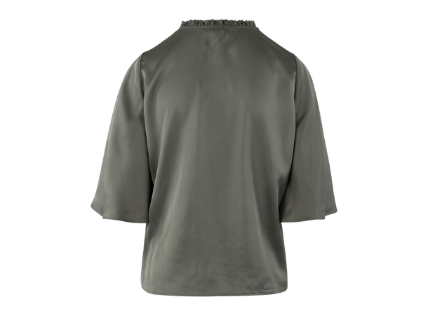 Ifeoma Top Lilypad XL SS viscose blouse 