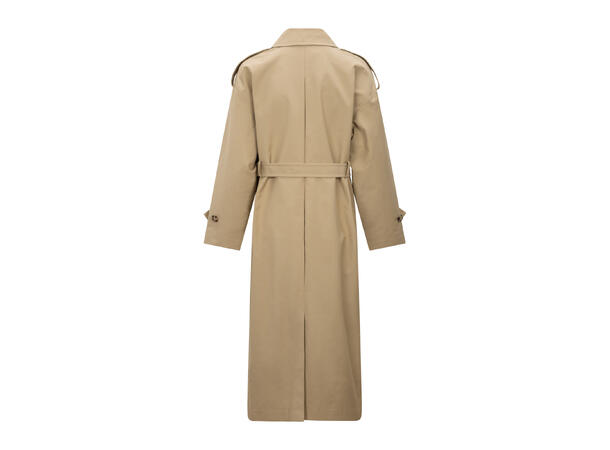 Ivana Trench coat Khaki M Long trench coat 