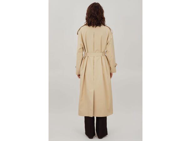 Ivana Trench coat Khaki M Long trench coat 