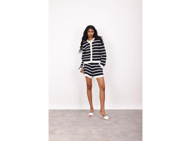 Nadia Shorts Dark Navy XL Cotton knit shorts 