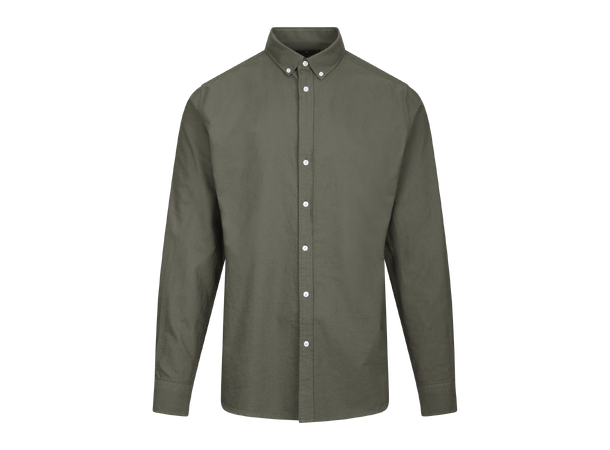 Redondo LS Shirt Olive S Cotton oxford LS shirt 