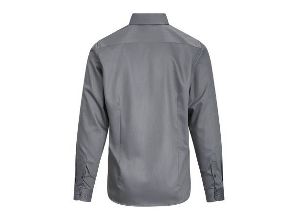 Tommaso Shirt Forged iron S Stretch twill bamboo shirt 