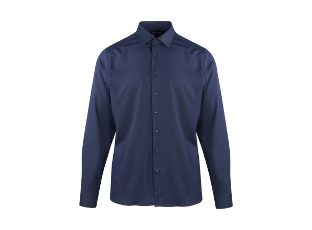 Tommaso Shirt Forged iron S Stretch twill bamboo shirt 