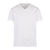 Bruno V-neck Tee White XXL Organic cotton V-neck t-shirt 