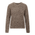 Betzy Sweater Mid Brown S Mohair r-neck 