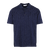 Marcio Pique Navy S Knitted button pique 