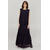 Belinda Skirt Dark Navy XS Plissé maxi skirt 