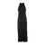 Frida Dress Black S Halter-neck crochet dress 