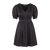Corina Dress Black XL Short pintuck dress 