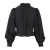 Josefine LS Blouse Black M Lace blouse 