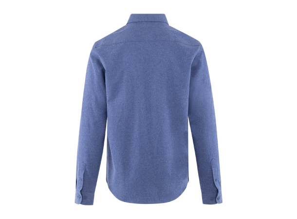 Albin Shirt Denim L Brushed twill shirt 