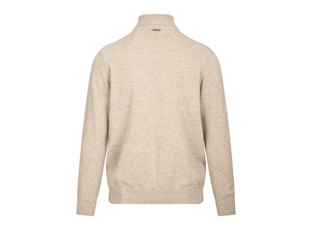 Arthur Turtleneck Light Sand L Merino turtleneck 