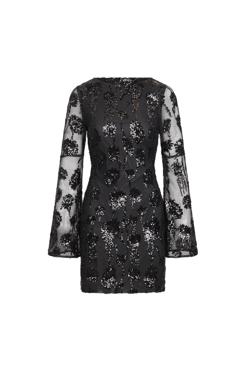 Aubrey Dress Beaded embellished mini dress