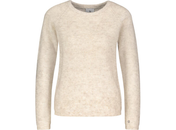 Betzy Sweater Charcoal S Mohair r-neck 