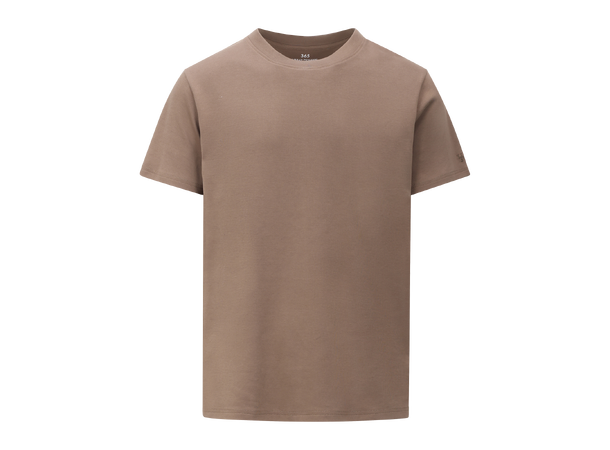 Bruno R-neck Tee Chocolate Chip L Organic cotton R-neck t-shirt 
