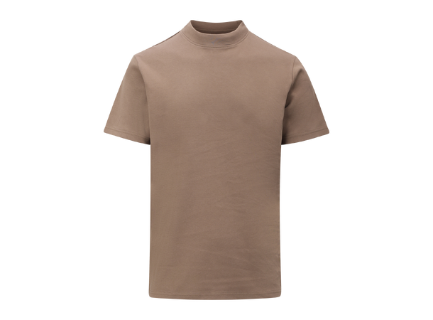 Bruno Tee Chocolate Chip L Organic cotton mock neck 