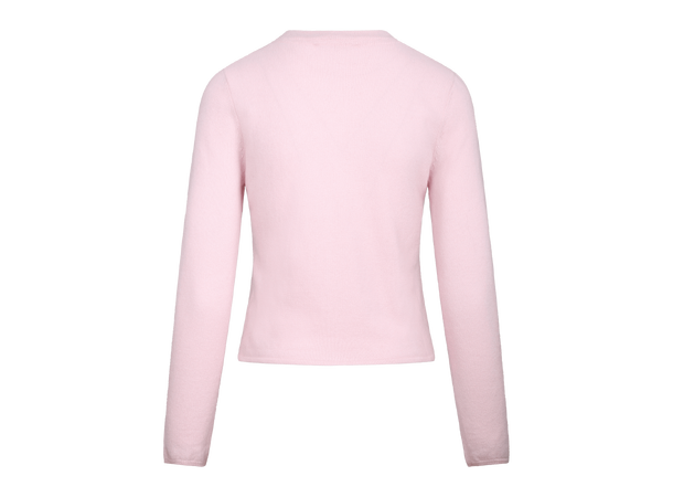 Candi Cardigan Light Pink S Short merino wool cardigan 