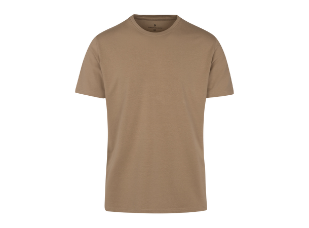 Cobi Tee Dark Brown M Basic bamboo cotton tee 