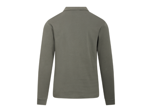 Denis LS Pique Forest Night M Interlock LS polo pique 