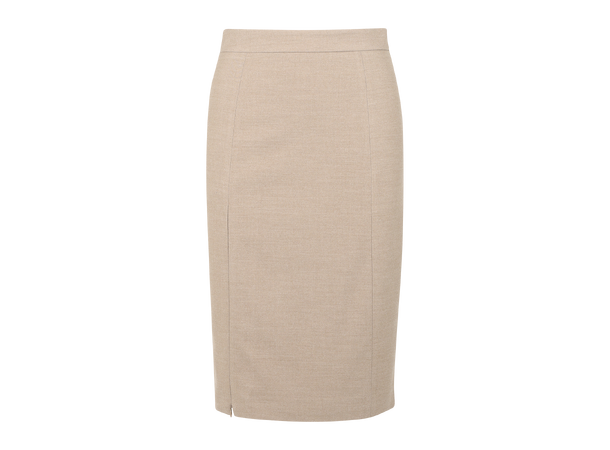 Didi Skirt Sand S Flannel pencil skirt 
