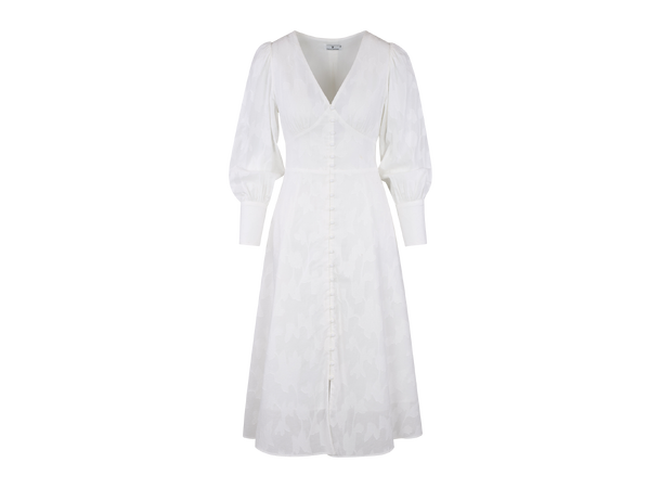 Didy Dress White XL Cotton jaquard  dress 
