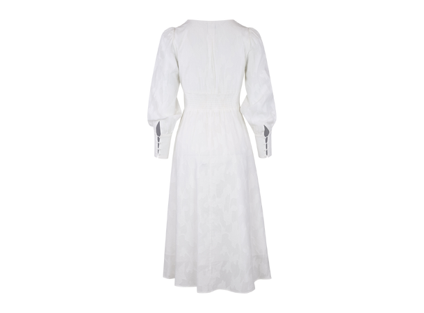 Didy Dress White XL Cotton jaquard  dress 