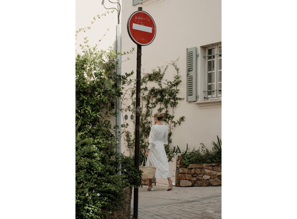 Didy Dress White XL Cotton jaquard  dress 