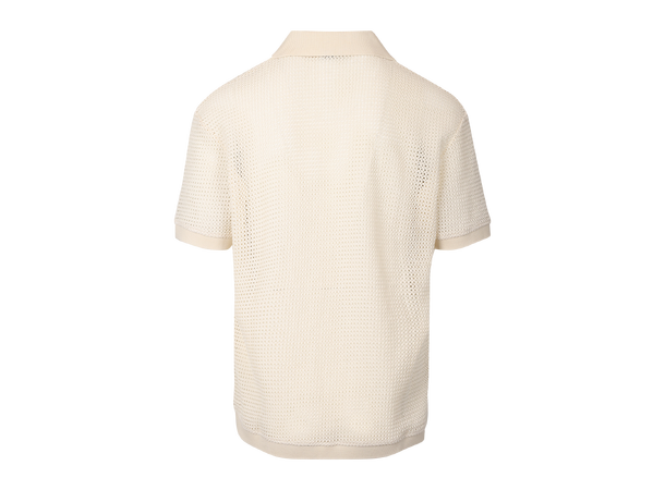 Elie Pique Cream M Structure pique 
